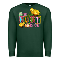 Sports Green the hunt is on Premium Sweatshirt - AdoDesignShop