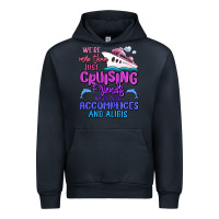 Navy we're more than just cruising friends Urban Hoodie - MaliasSmallBusiness