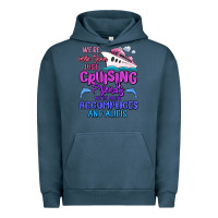 Pigment Midnight Navy we're more than just cruising friends Urban Hoodie - MaliasSmallBusiness
