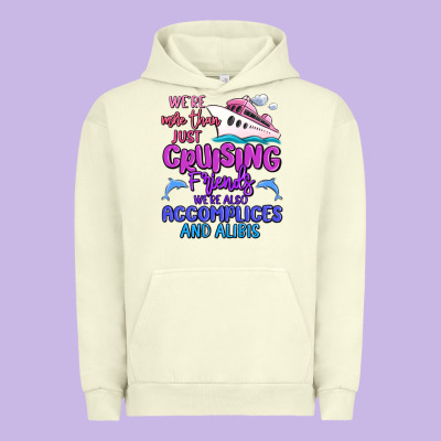 We're More Than Just Cruising Friends Urban Hoodie Designed By Maliassmallbusiness