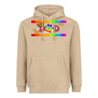 Mushroom lgbtq dad  libbey glass Heavyweight Hoodie - HRA Design Shop