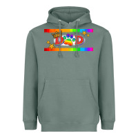 Sage lgbtq dad  libbey glass Heavyweight Hoodie - HRA Design Shop