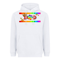 White lgbtq dad  libbey glass Heavyweight Hoodie - HRA Design Shop