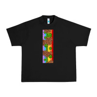 Black St. Patrick's Day Western Shamrock Leopard Rainbow Urban Heavy Tee - Artiststas