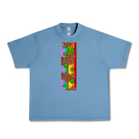 Pebble Blue St. Patrick's Day Western Shamrock Leopard Rainbow Urban Heavy Tee - Artiststas
