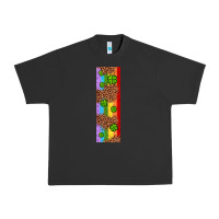 Pigment Black St. Patrick's Day Western Shamrock Leopard Rainbow Urban Heavy Tee - Artiststas