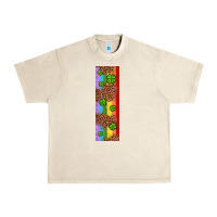 Sandshell St. Patrick's Day Western Shamrock Leopard Rainbow Urban Heavy Tee - Artiststas