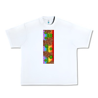 White St. Patrick's Day Western Shamrock Leopard Rainbow Urban Heavy Tee - Artiststas