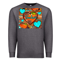 Charcoal Heather teacher hearts Premium Sweatshirt - JahusDesignShop