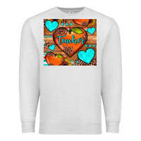 Oatmeal Heather teacher hearts Premium Sweatshirt - JahusDesignShop