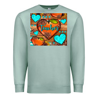 Seafoam teacher hearts Premium Sweatshirt - JahusDesignShop