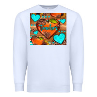 White teacher hearts Premium Sweatshirt - JahusDesignShop