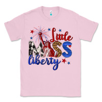 Bubblegum Pink little miss liberty billie wilder Classic Tee - texasbilliewilder