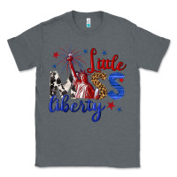 Charcoal Heather little miss liberty billie wilder Classic Tee - texasbilliewilder