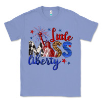 Colony Blue little miss liberty billie wilder Classic Tee - texasbilliewilder
