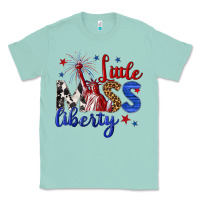 Seafoam little miss liberty billie wilder Classic Tee - texasbilliewilder