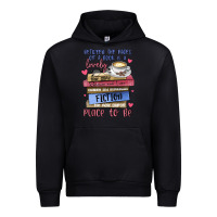 Black between the pages of a book is lovely place to be Urban Hoodie - MaliasSmallBusiness