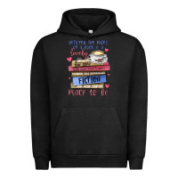 Pigment Black between the pages of a book is lovely place to be Urban Hoodie - MaliasSmallBusiness