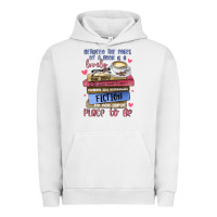 Pigment Lunar Rock between the pages of a book is lovely place to be Urban Hoodie - MaliasSmallBusiness