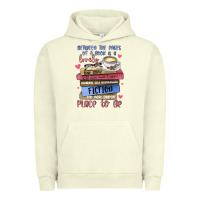 Between The Pages Of A Book Is Lovely Place To Be Urban Hoodie | Teevron