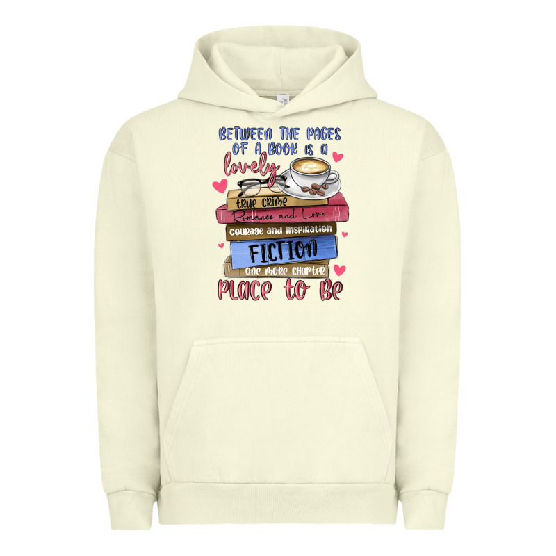 Between The Pages Of A Book Is Lovely Place To Be Urban Hoodie by MaliasSmallBusiness | Teevron