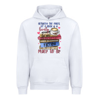 White between the pages of a book is lovely place to be Urban Hoodie - MaliasSmallBusiness