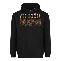 Black school nurse Heavyweight Hoodie - CowhideDigitalArt