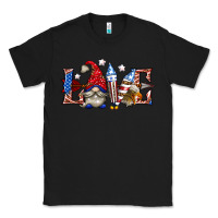 Black love 4th july with gnome billie wilder Classic Tee - texasbilliewilder