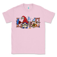 Bubblegum Pink love 4th july with gnome billie wilder Classic Tee - texasbilliewilder
