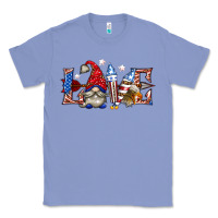 Colony Blue love 4th july with gnome billie wilder Classic Tee - texasbilliewilder