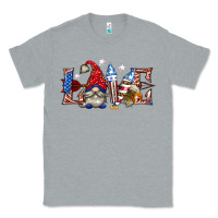 Heather Grey love 4th july with gnome billie wilder Classic Tee - texasbilliewilder