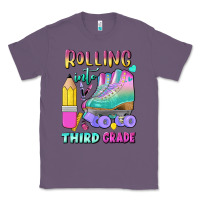 Lavender rolling into third grade Classic Tee - BundleAndBundleShop