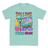 Seafoam rolling into third grade Classic Tee - BundleAndBundleShop