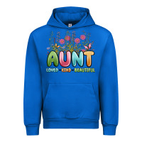 Cobalt aunt loved kind beautiful Urban Hoodie - MaliasSmallBusiness