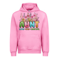 Fuchsia Pink aunt loved kind beautiful Urban Hoodie - MaliasSmallBusiness