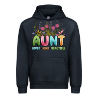 Navy aunt loved kind beautiful Urban Hoodie - MaliasSmallBusiness