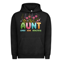 Pigment Black aunt loved kind beautiful Urban Hoodie - MaliasSmallBusiness