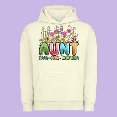 Aunt Loved Kind Beautiful Urban Hoodie Designed By Maliassmallbusiness