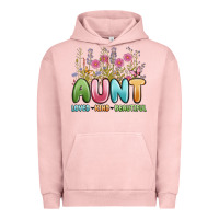 Pigment Salmon aunt loved kind beautiful Urban Hoodie - MaliasSmallBusiness
