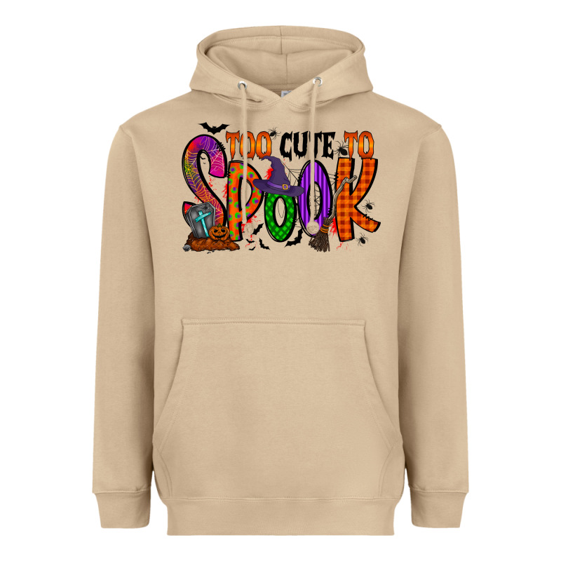 Too Cute To Spook Heavyweight Hoodie by RacoonDesign | Teevron