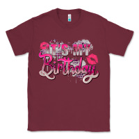 Burgundy pink its my birthday Classic Tee - Zillion Design Studio