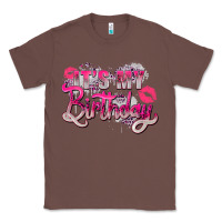 Chestnut pink its my birthday Classic Tee - Zillion Design Studio