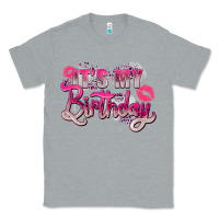 Heather Grey pink its my birthday Classic Tee - Zillion Design Studio