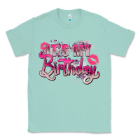 Seafoam pink its my birthday Classic Tee - Zillion Design Studio