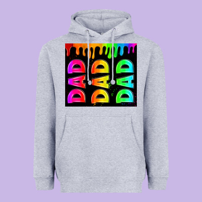 Lgbt Dad Tumbler Heavyweight Hoodie Designed By Hra Design Shop