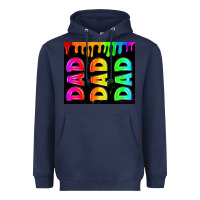 Navy lgbt dad tumbler Heavyweight Hoodie - HRA Design Shop