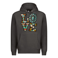 Smoke Turquoise Love Premium Hoodie - Jasminsmagicworld
