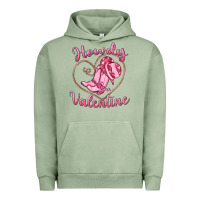 Pigment Oil Green howdy valentine Urban Hoodie - MaliasSmallBusiness
