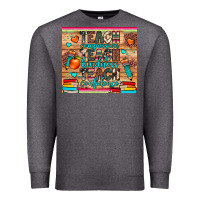 Charcoal Heather teach compassion kindness confidence Premium Sweatshirt - JahusDesignShop
