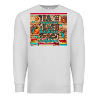 Dove Grey teach compassion kindness confidence Premium Sweatshirt - JahusDesignShop